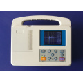 Hôpital médical Desktop Portable numérique 3,5 pouces Couleur LCD 3 canal 12 Lead ECG Cardiograph Machine MMC32